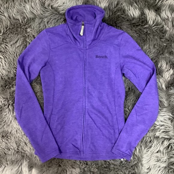 bench zip up sweater
